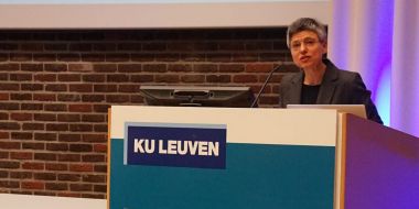 Academische zitting 10 jaar FIIW KULeuven - gouverneur Cathy Berx